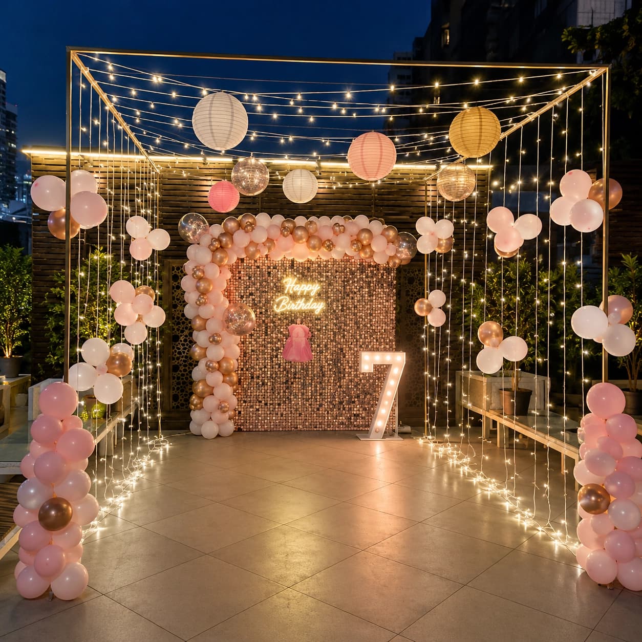 Premium Barbie Theme Decoration