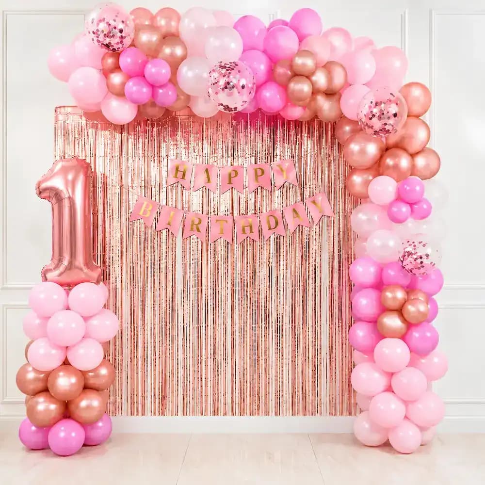 Simple Balloon Arch Decor — 7eventzz decoration