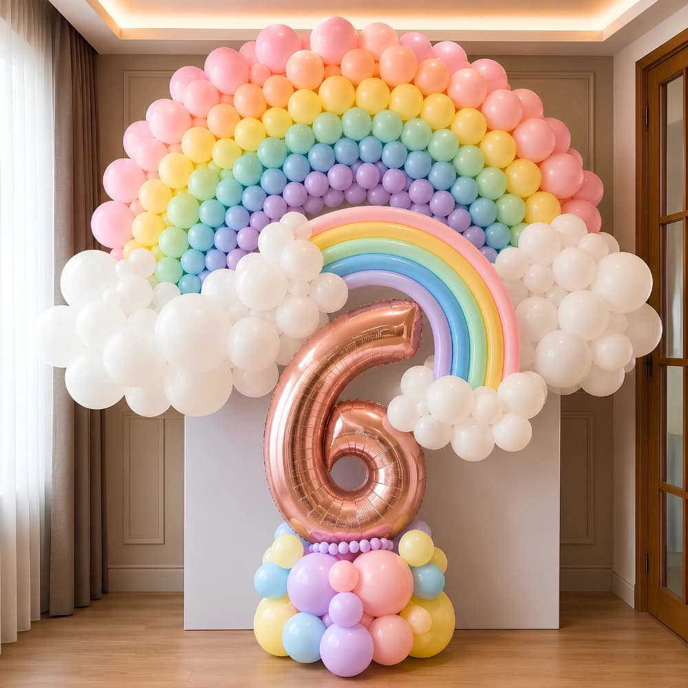 Rainbow Birthday Decoration