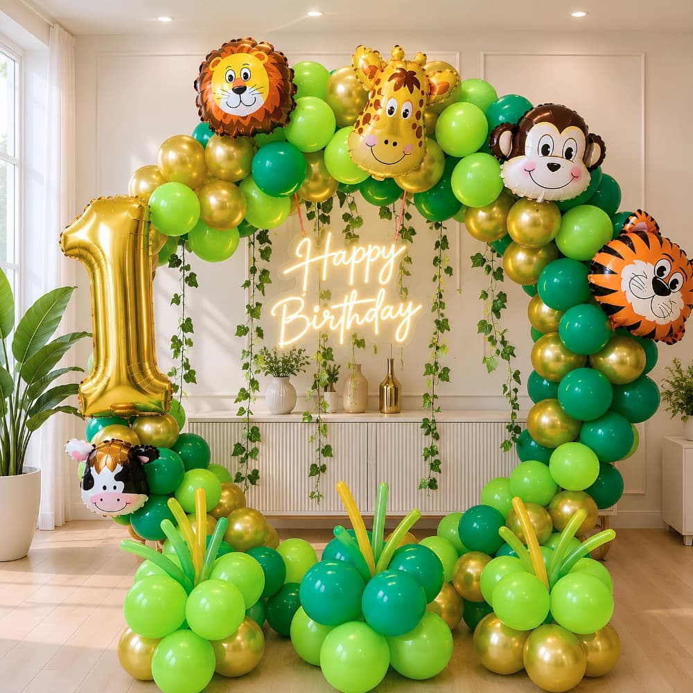 Wild Animal Theme Decoration — 7eventzz decoration