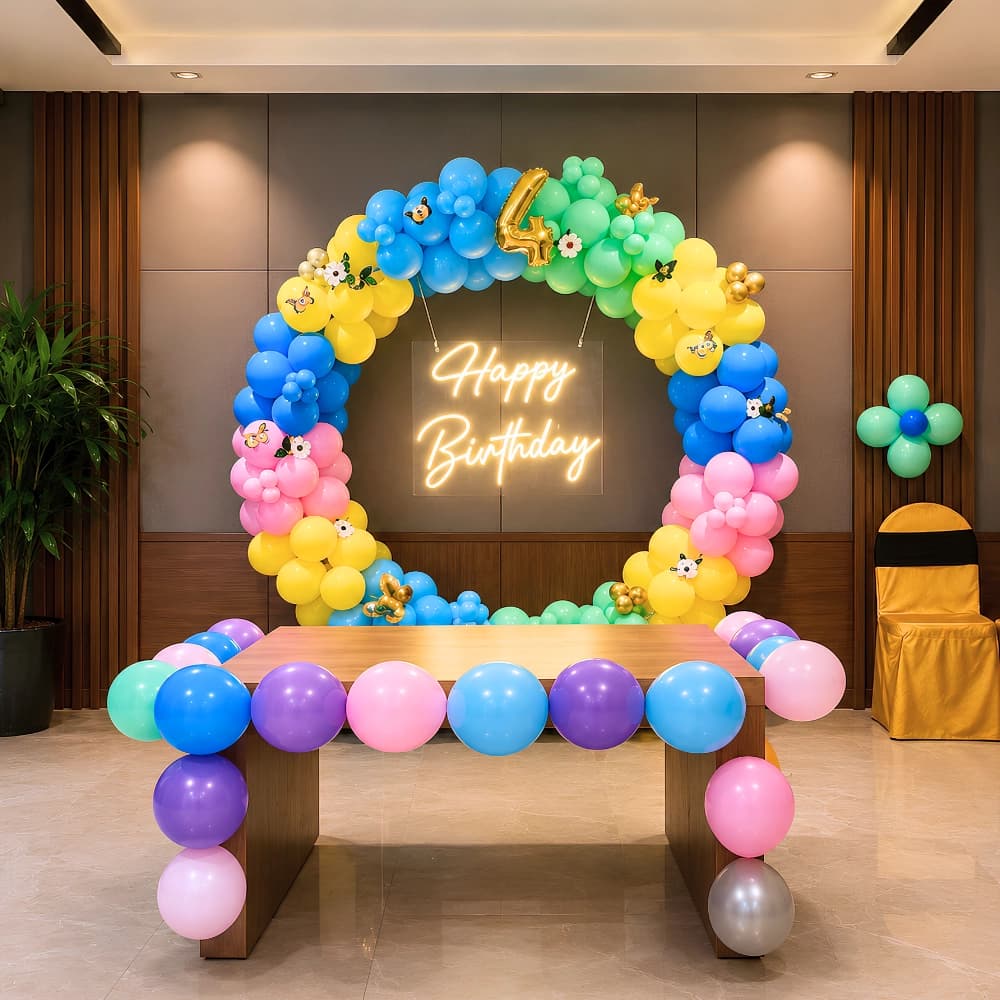 Colorful Balloon Decoration