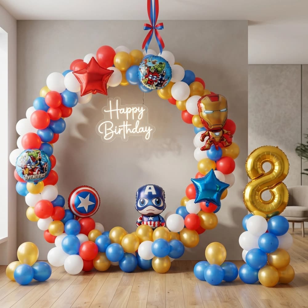 Simple Avenger Decor — 7eventzz decoration