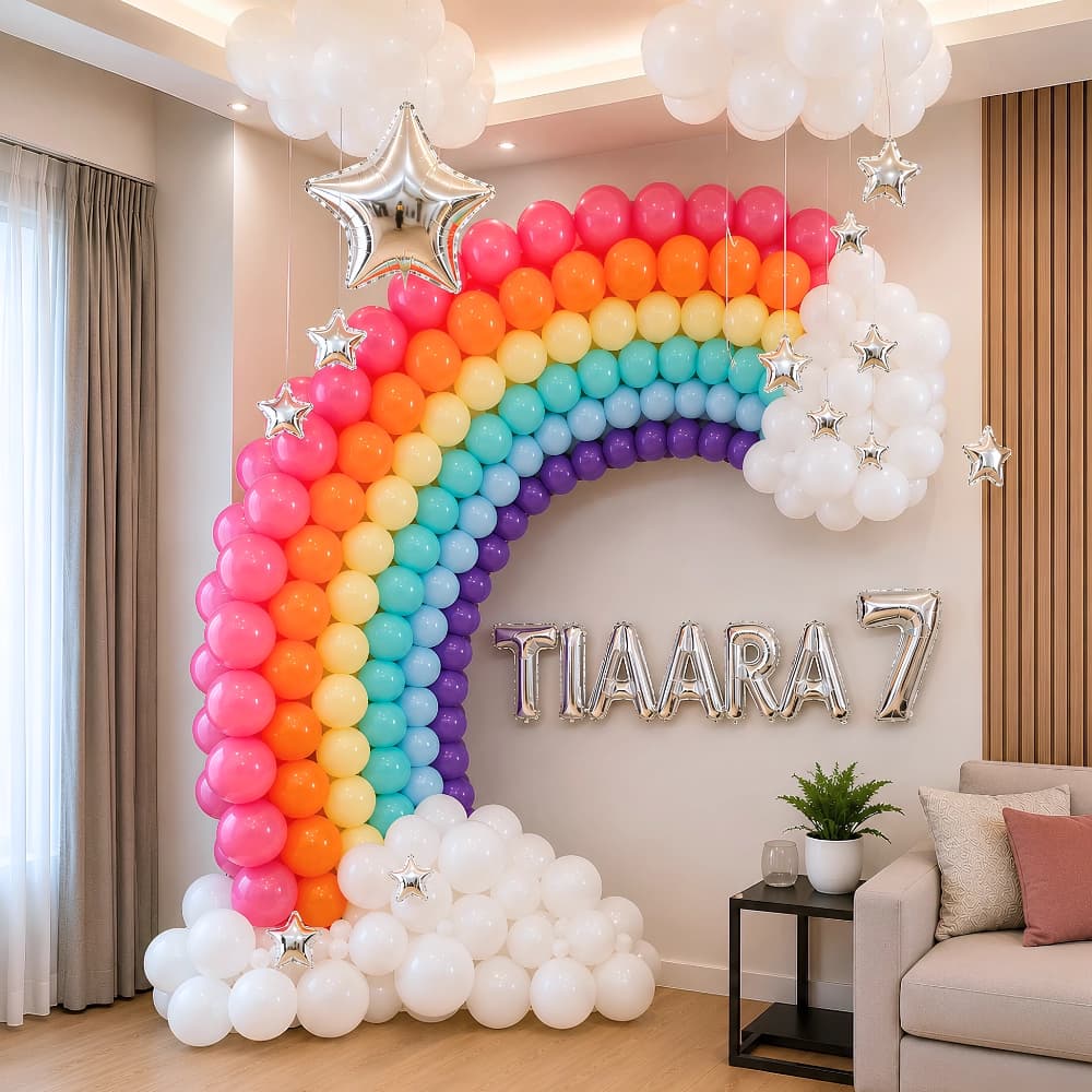 Pastel Rainbow Theme — 7eventzz decoration