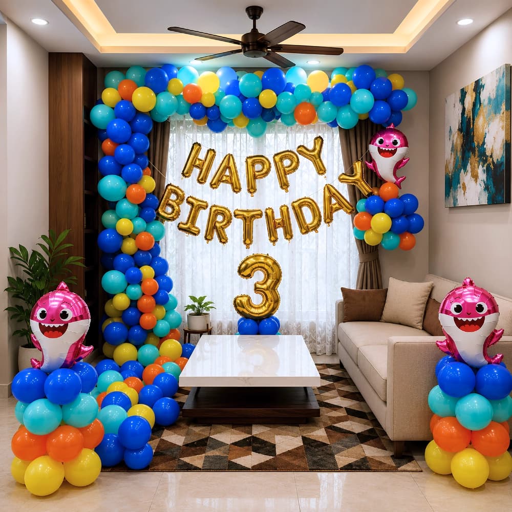 Baby Shark Decoration — 7eventzz decoration