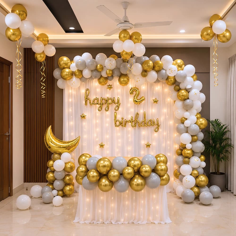 Star And Moon Decoration