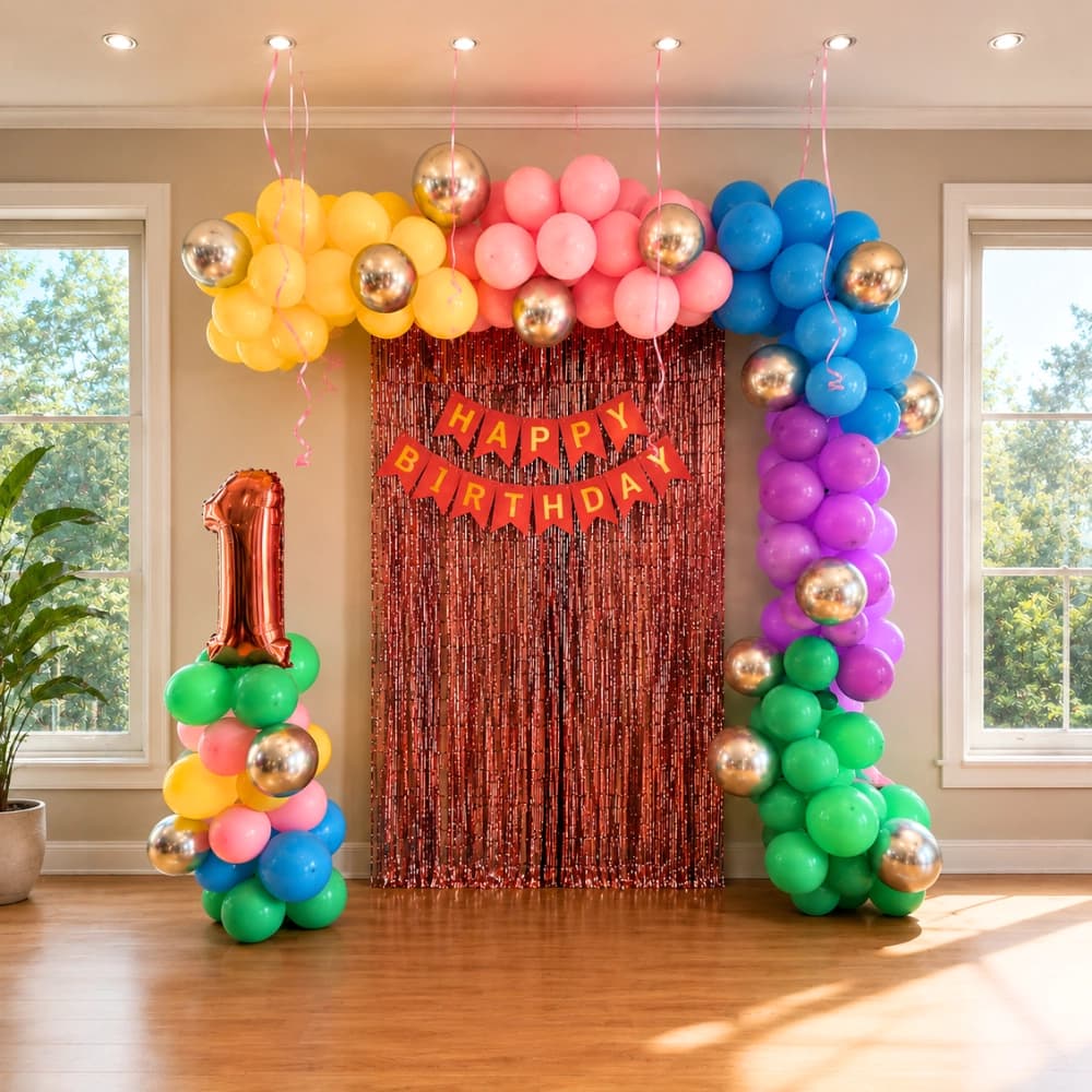 Colorful Birthday Decoration