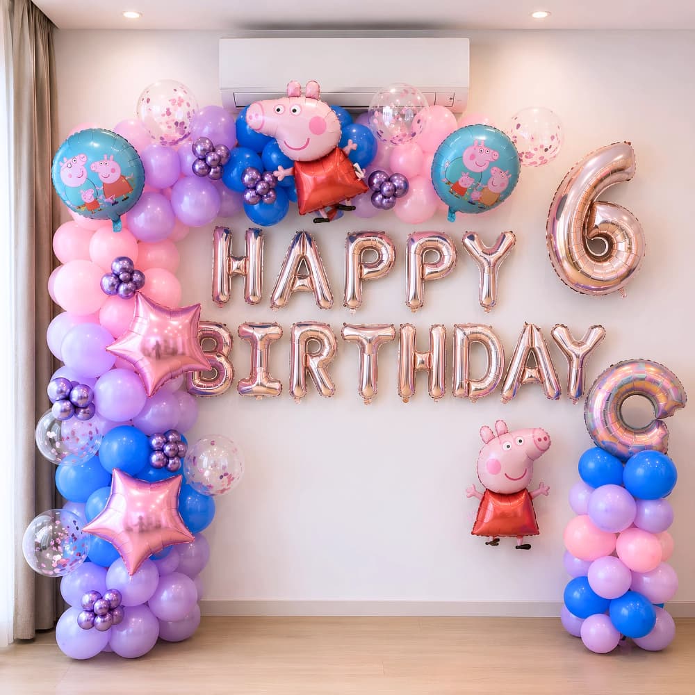 Peppa Pig Arch Decoration — 7eventzz decoration