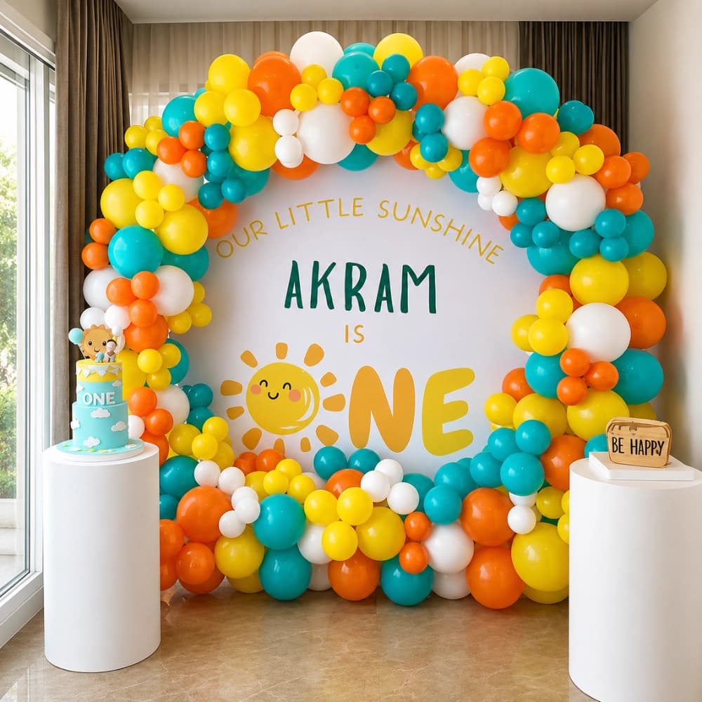 Sunshine Theme — 7eventzz decoration