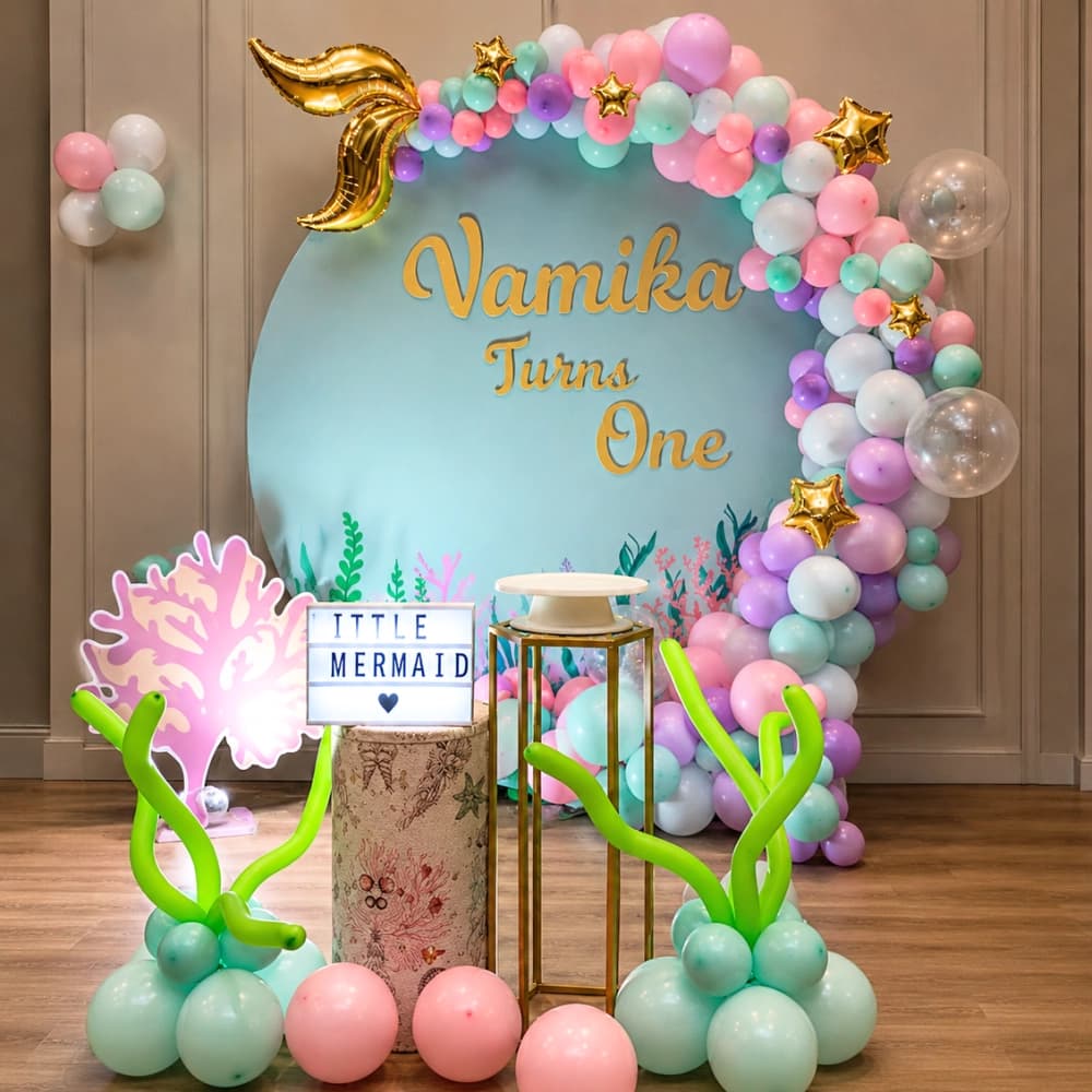 Mermaid Backdrop Decoration — 7eventzz decoration