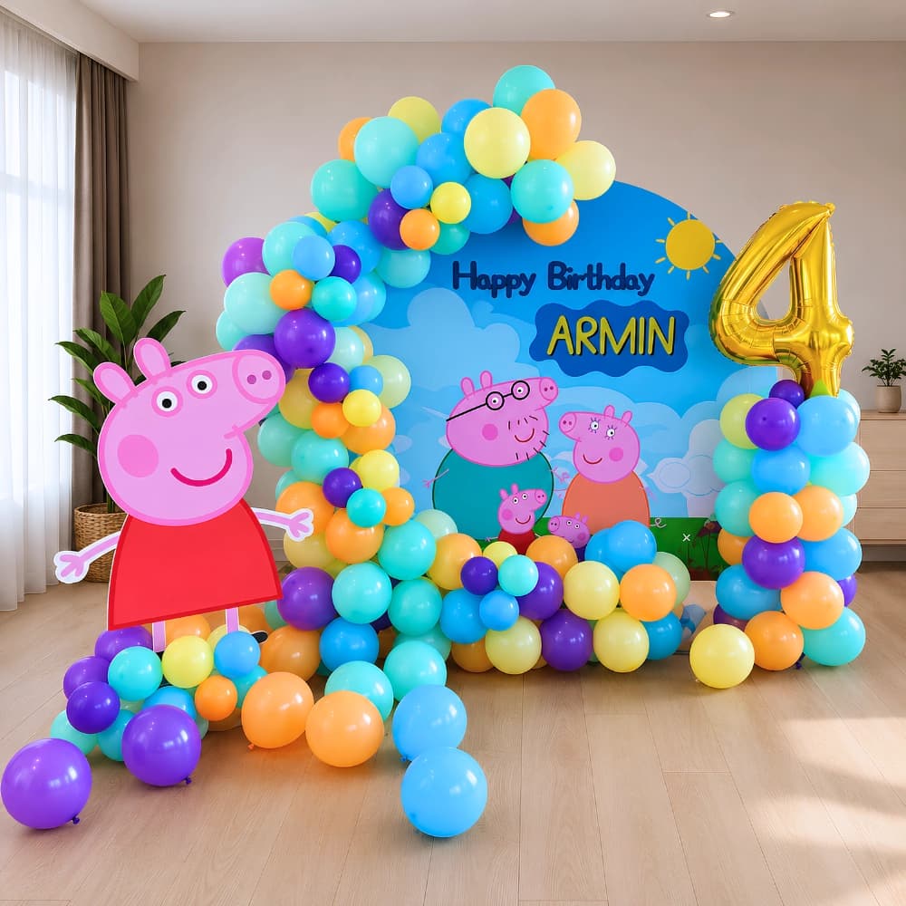 Peppa Pig Family Decoration — 7eventzz decoration
