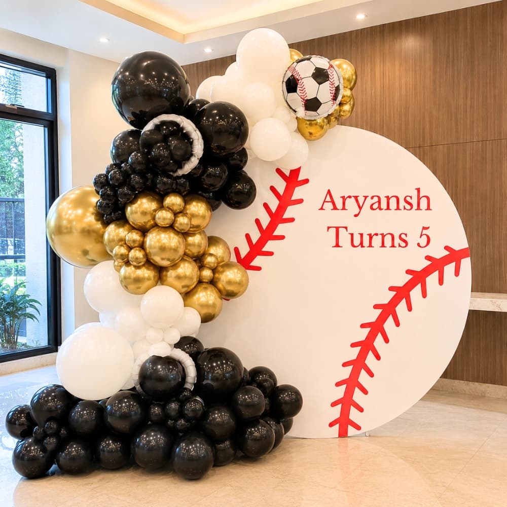 Football Theme Birthday Decoration — 7eventzz decoration
