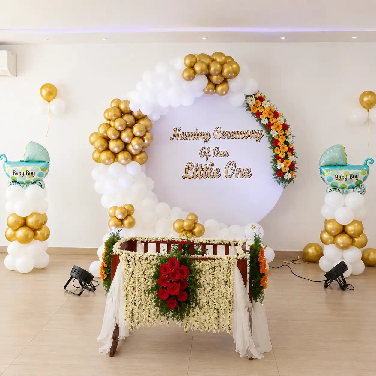 Barse Backdrop Decoration — 7eventzz decoration