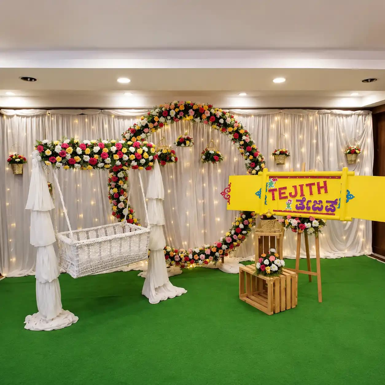 Traditional Stage Naming Ceremony — 7eventzz decoration
