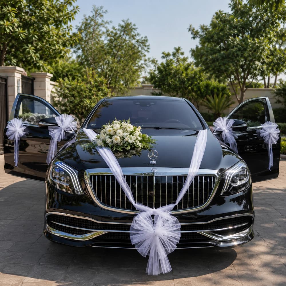 Wedding Car Decoration — 7eventzz decoration