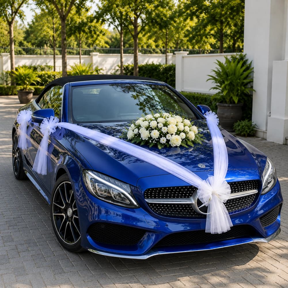 Marriage Wedding Car Decor — 7eventzz decoration