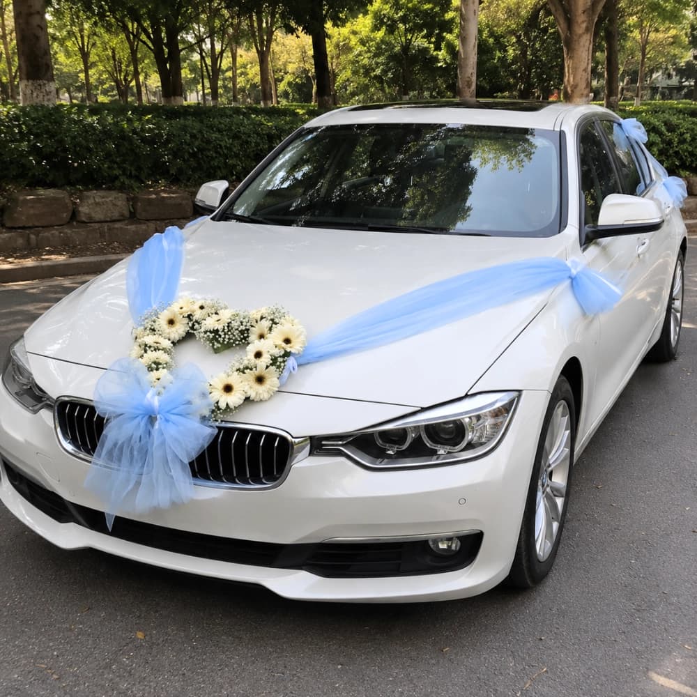 BMW Car Decoration For Wedding — 7eventzz decoration
