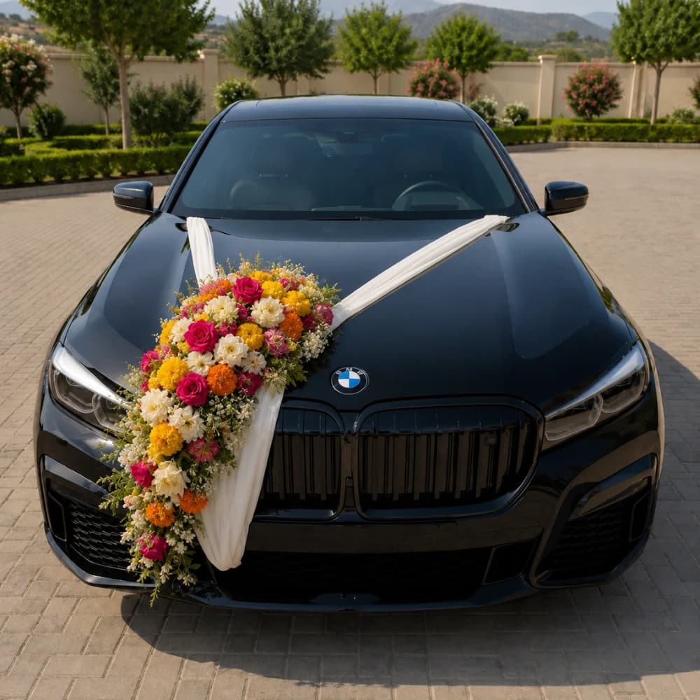 Mix Flower Car Decoration — 7eventzz decoration