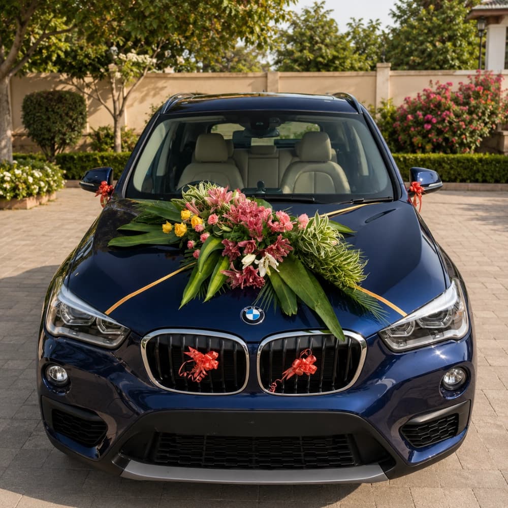 Flower Car Decoration — 7eventzz decoration