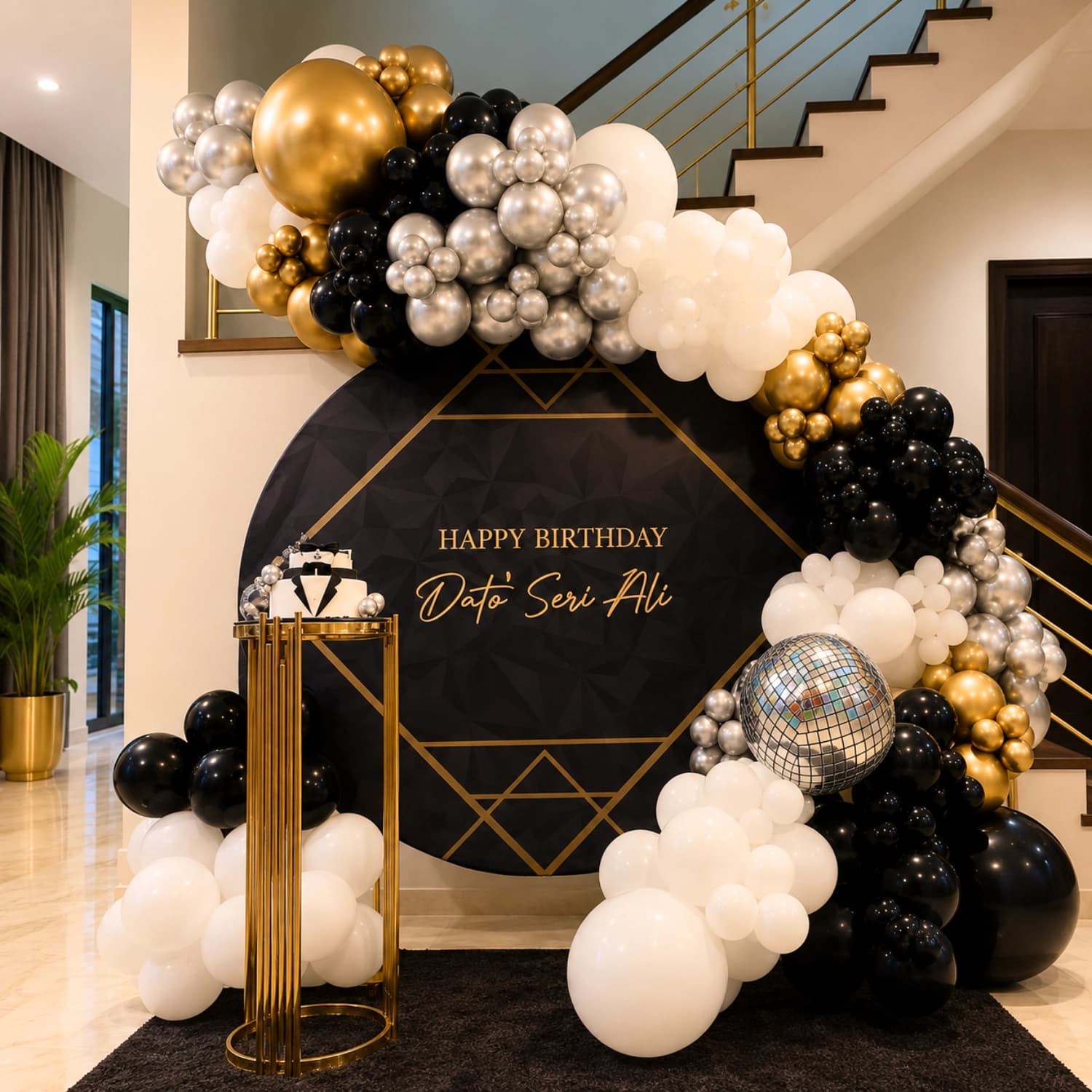 Custom Backdrop Decoration — 7eventzz decoration