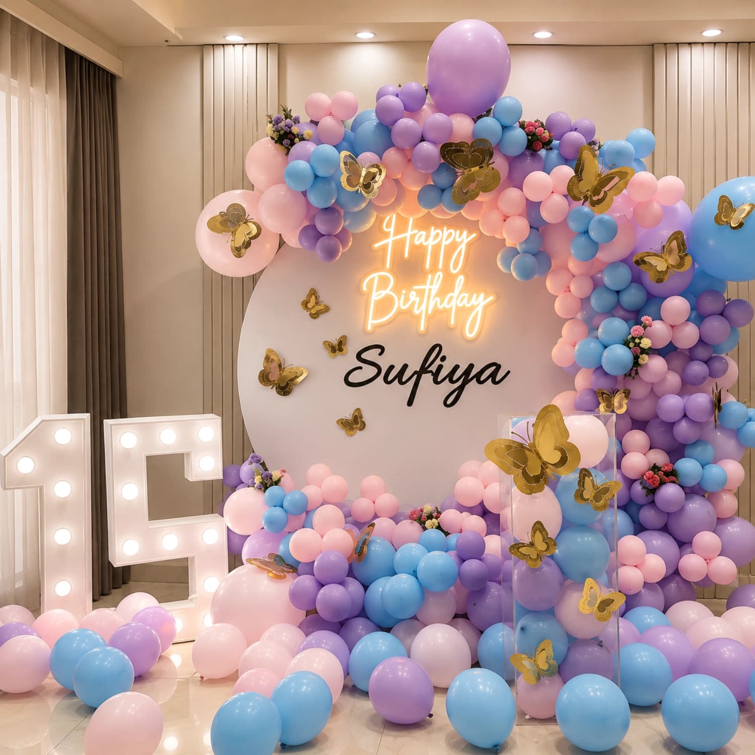 Butterfly Theme Decoration — 7eventzz decoration