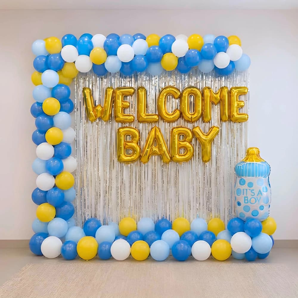 Welcome Baby Balloon Decoration