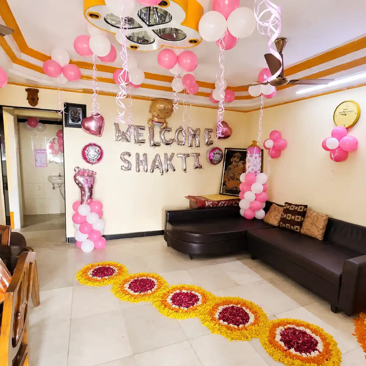 Welcome Home Flower Decorations — 7eventzz decoration