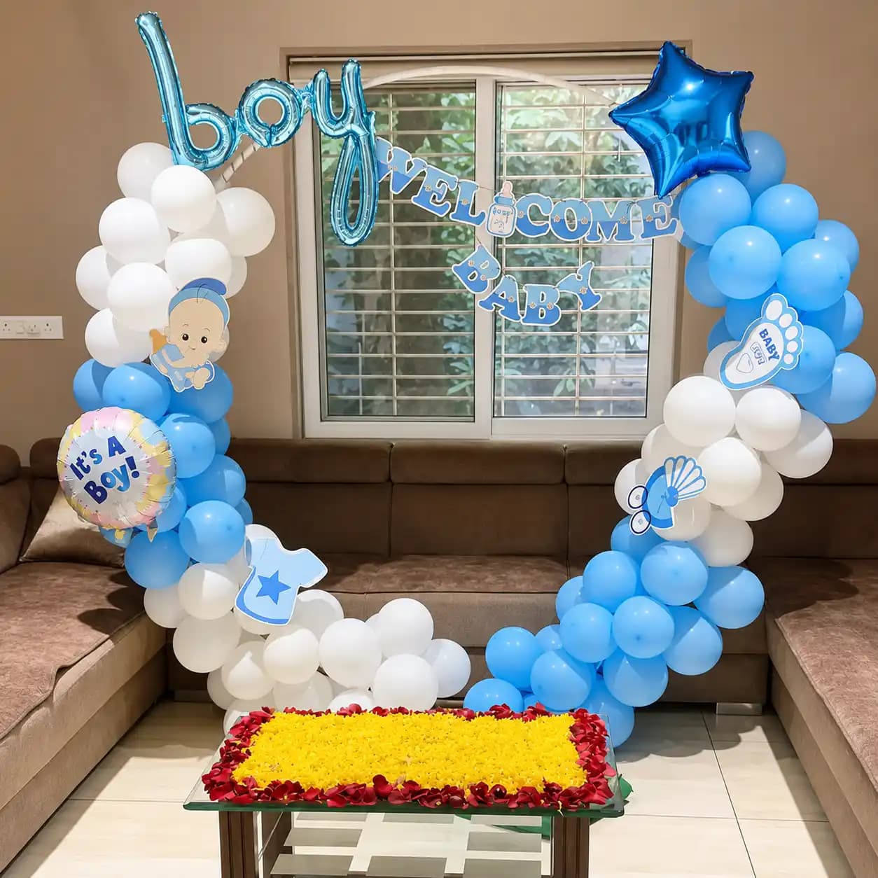 Welcome Decoration For Baby Boy — 7eventzz decoration