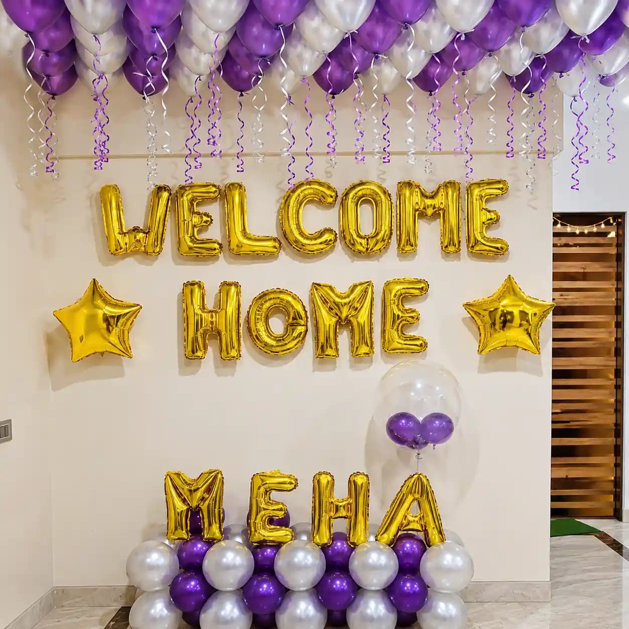 Welcome Home Balloon Decoration — 7eventzz decoration
