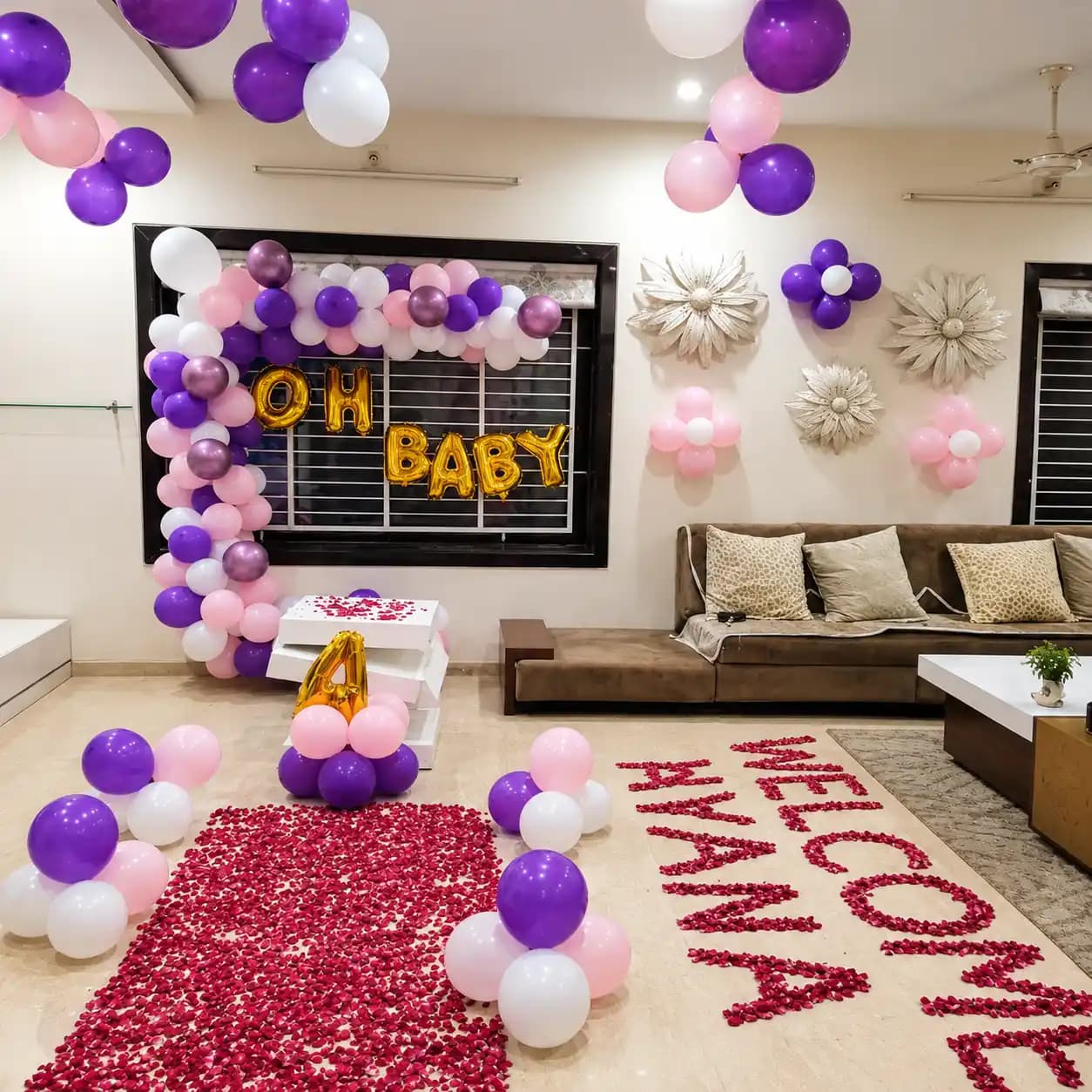 Elegant Welcome Decoration