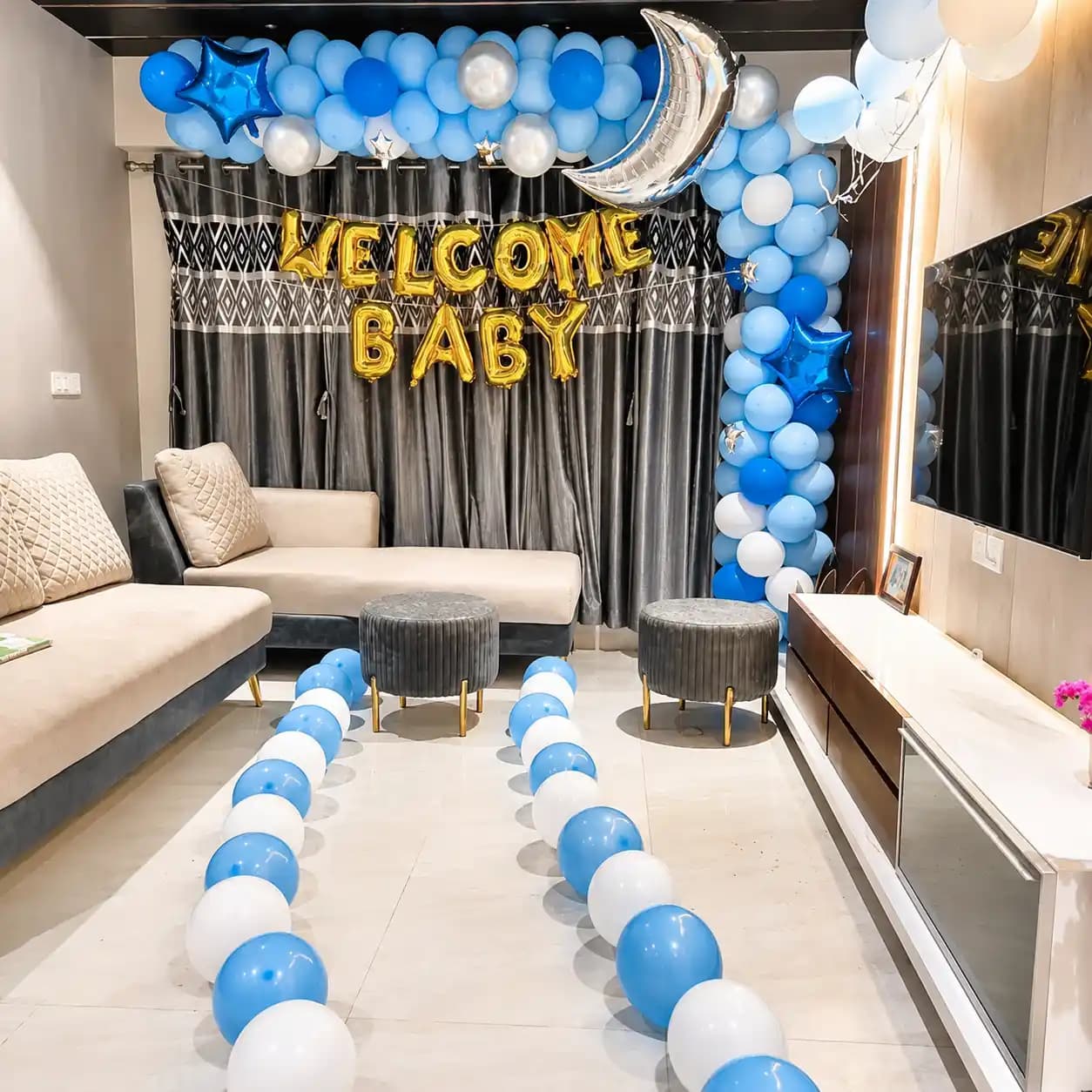 Classy Welcome Setup — 7eventzz decoration