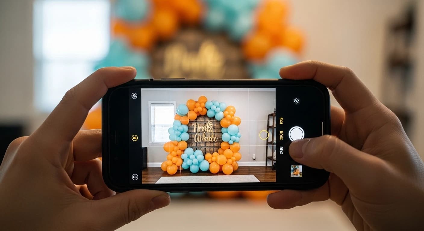 Balloon decoration idea