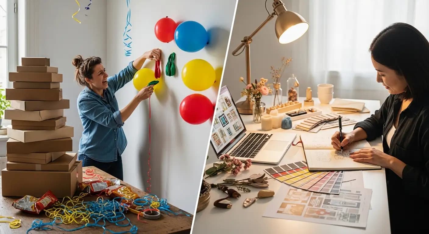 Planed decoration vs Not planed