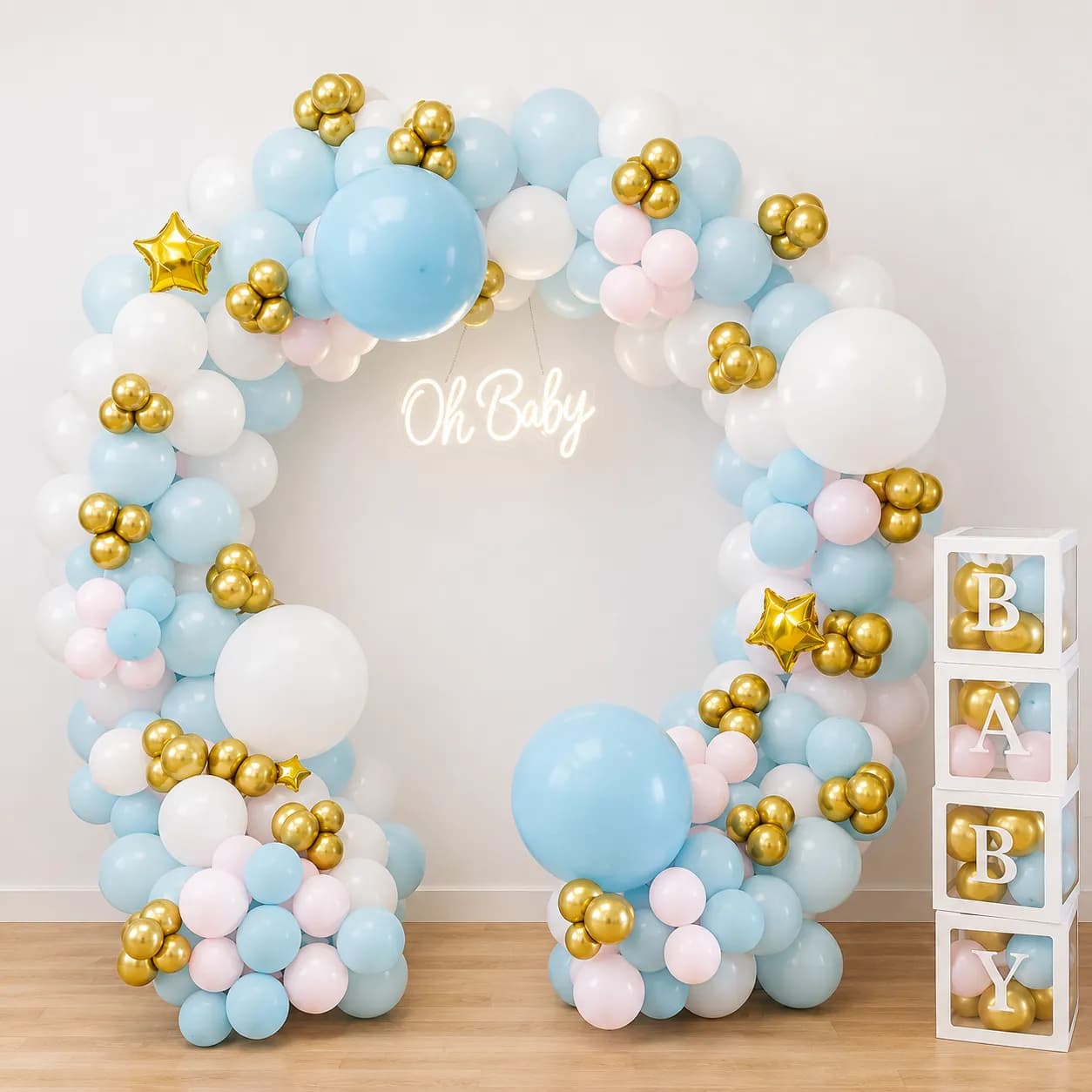 Vibrant Oh Baby Decoration — 7eventzz decoration