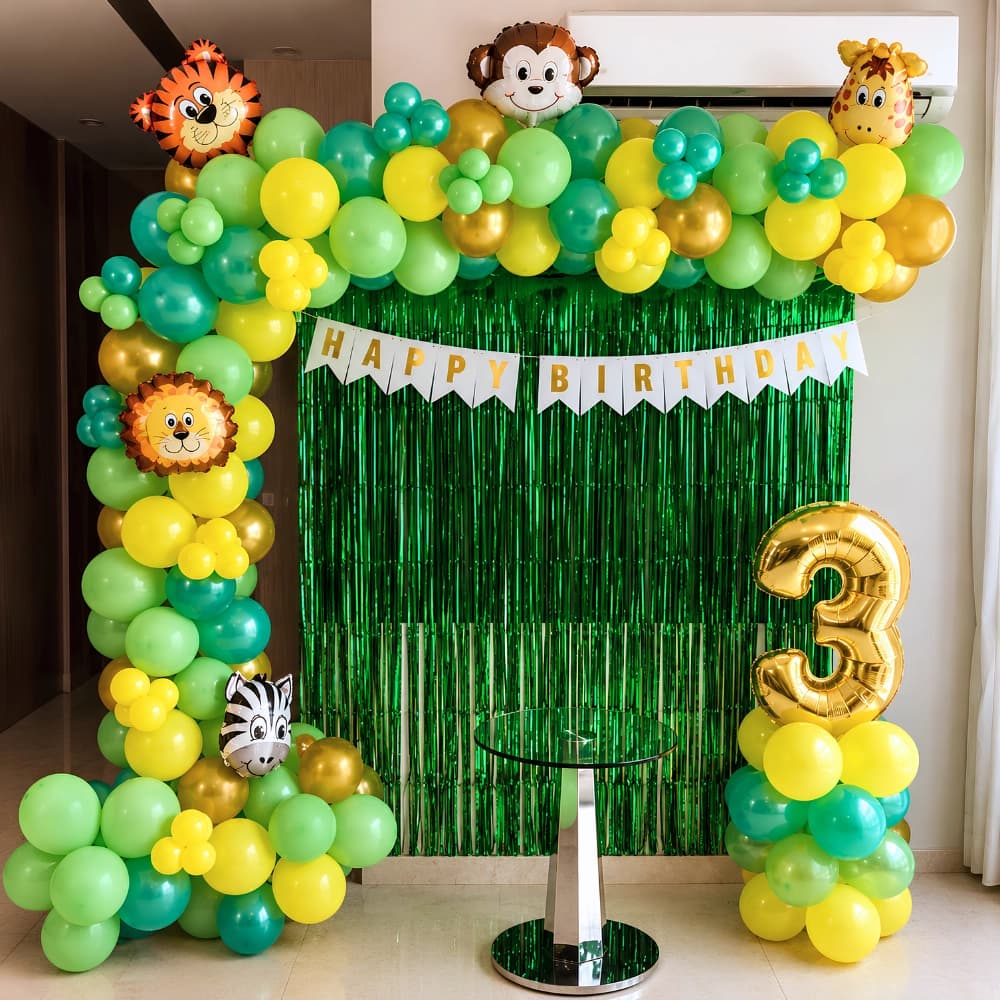 Simple Jungle Theme Decoration