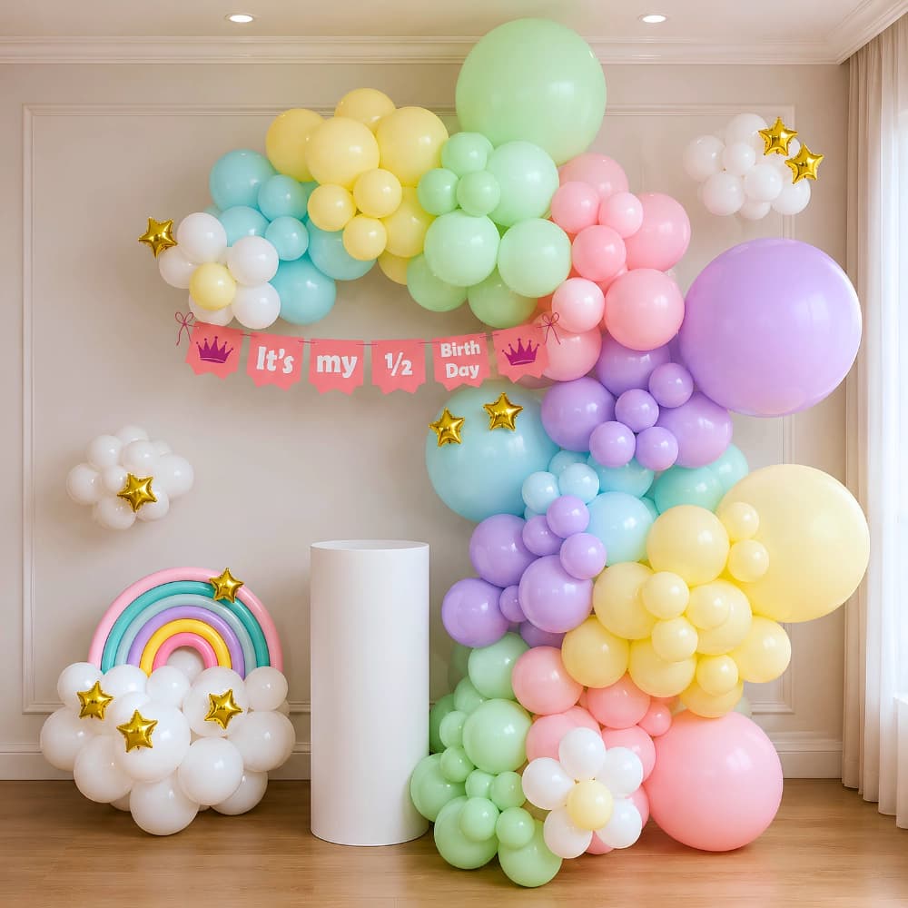 Baby Girl Half Birthday
