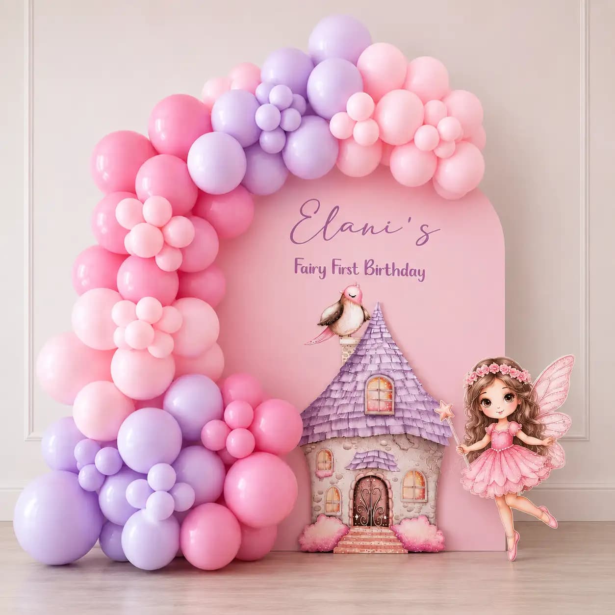 Premium Fairy Theme Birthday Decoration — 7eventzz decoration