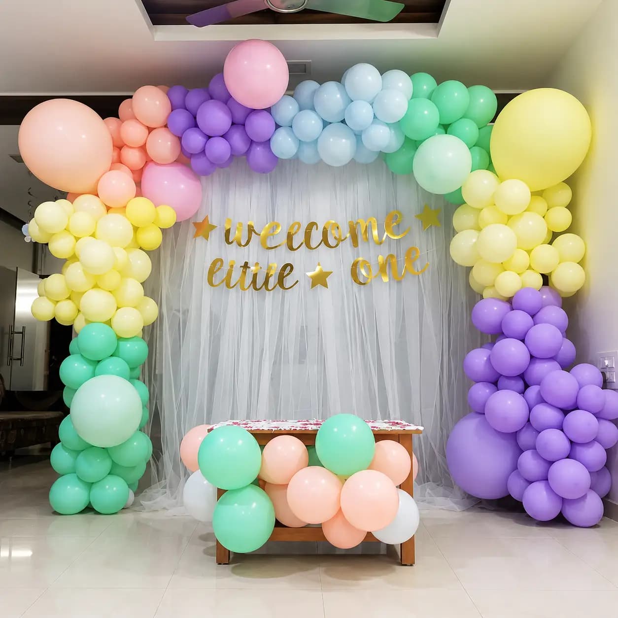 Baby Girl Welcome Decor — 7eventzz decoration