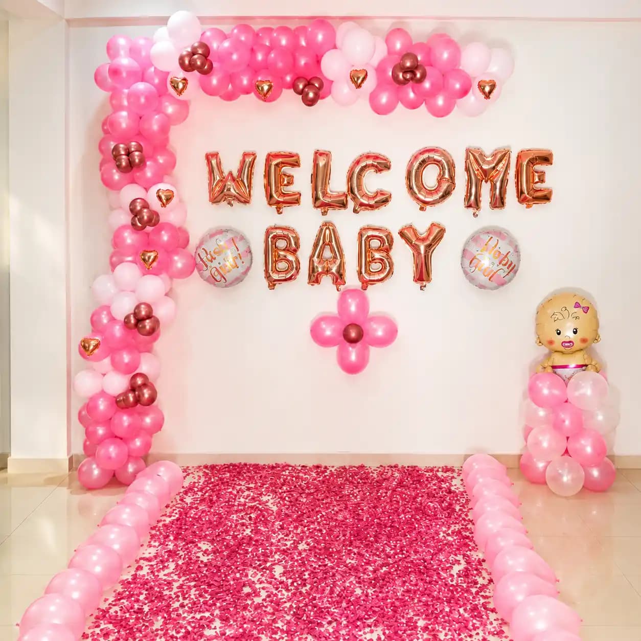 Baby Girl Welcome Decoration — 7eventzz decoration