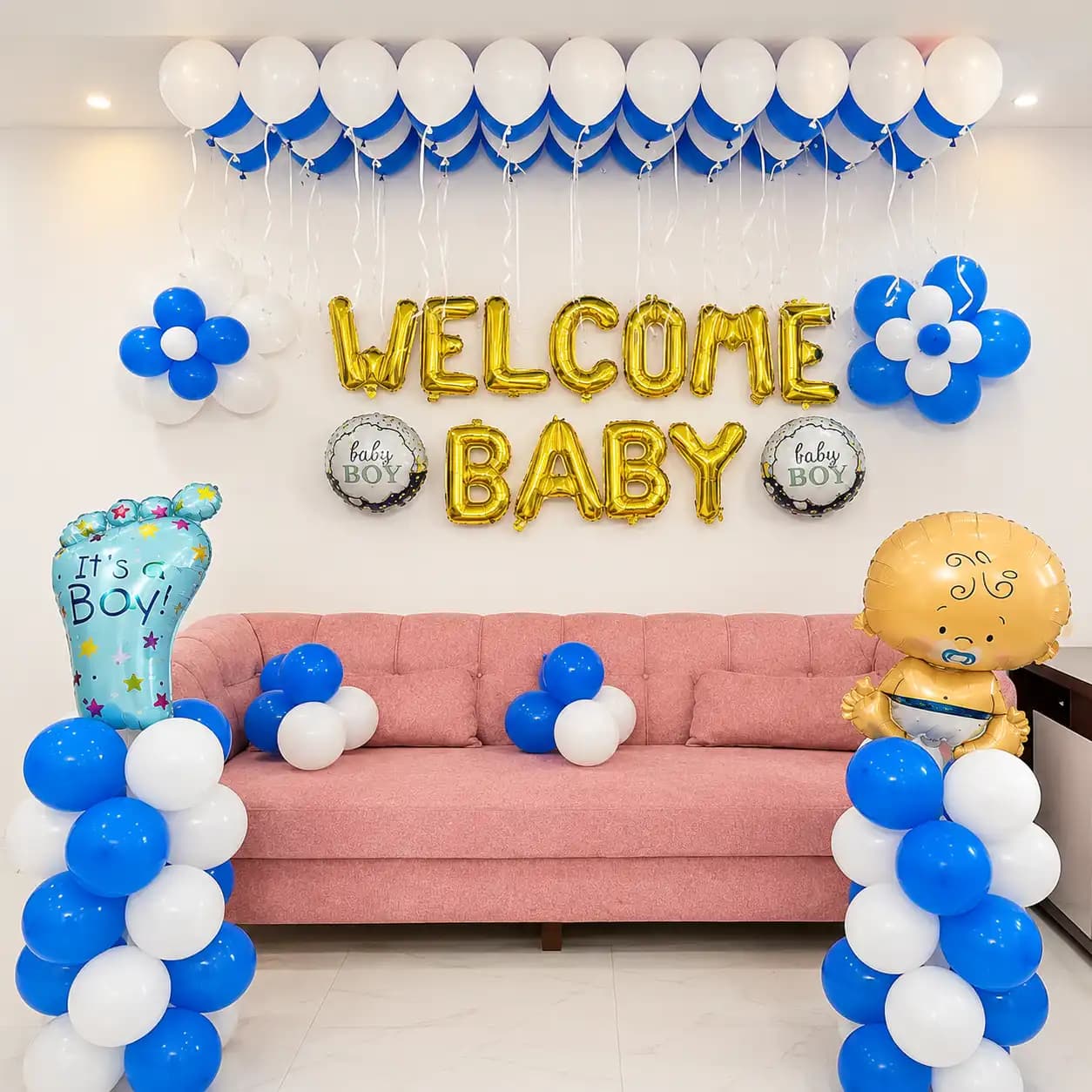 Baby Boy Homecoming Decoration — 7eventzz decoration