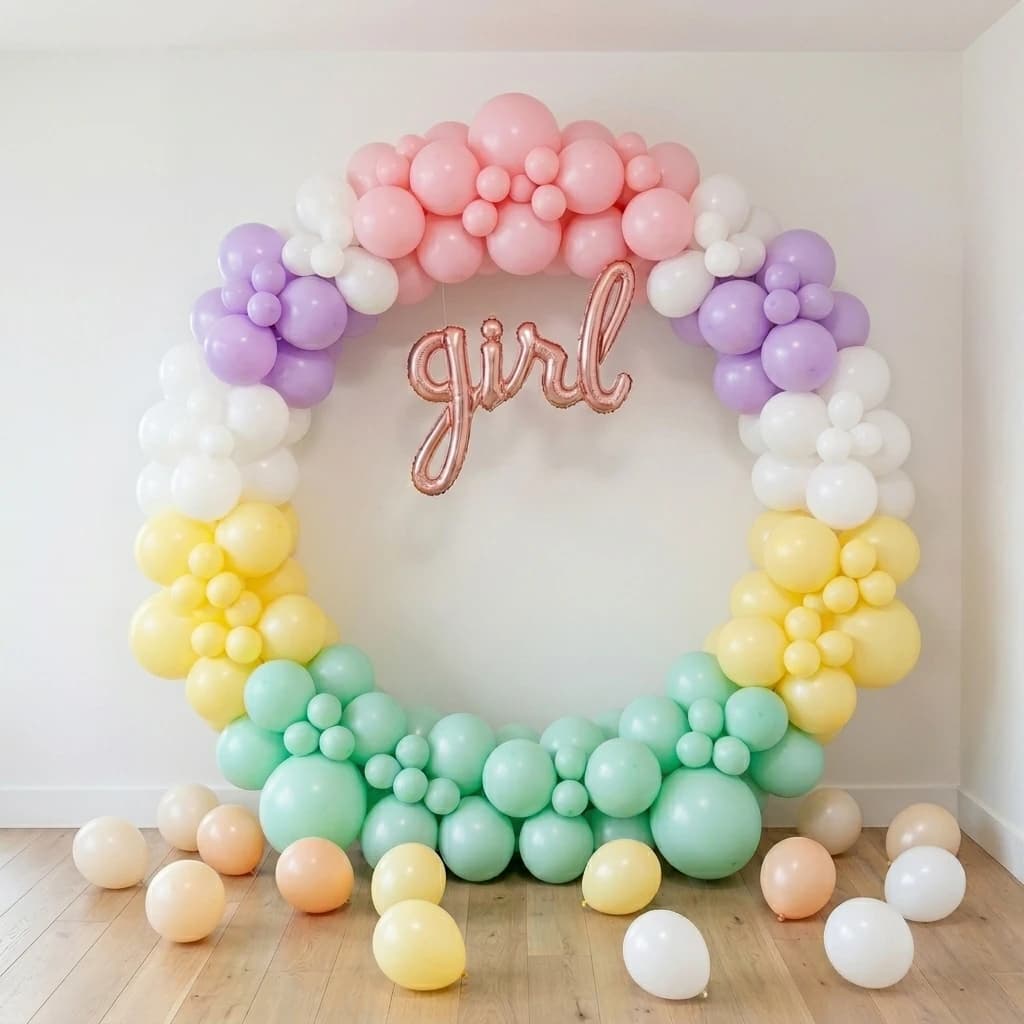 Welcome Baby Ring Decoration