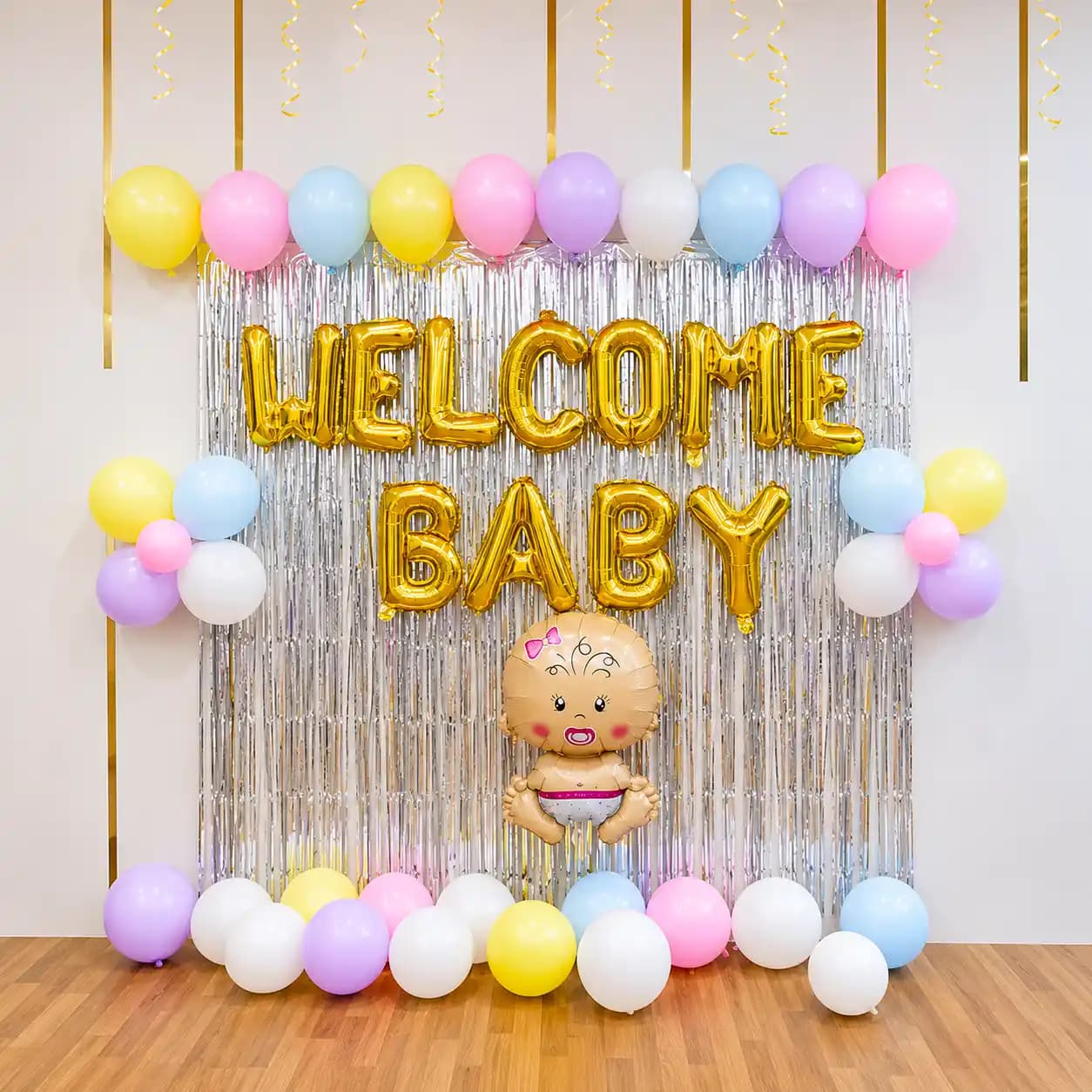 Multicolor Welcome Arch — 7eventzz decoration