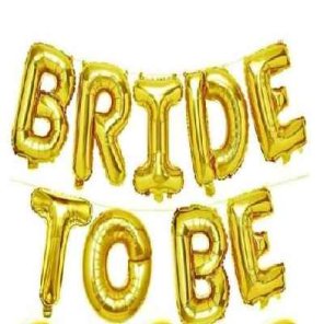 Bride To Be Foil Balloons