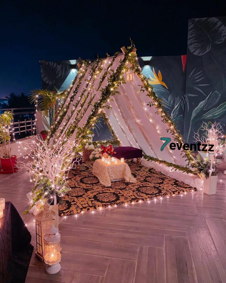 Terrace Decoration Ideas For Birthday Anniversary Party