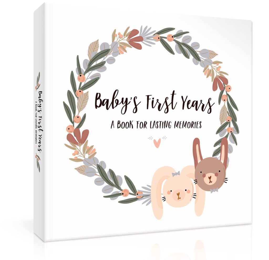 Baby memory book gift ideas for Newborn baby boy