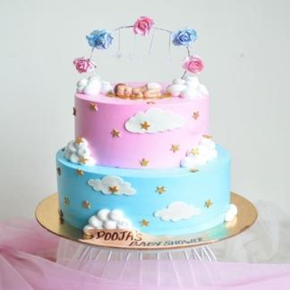 Welcome baby cake for Newborn 