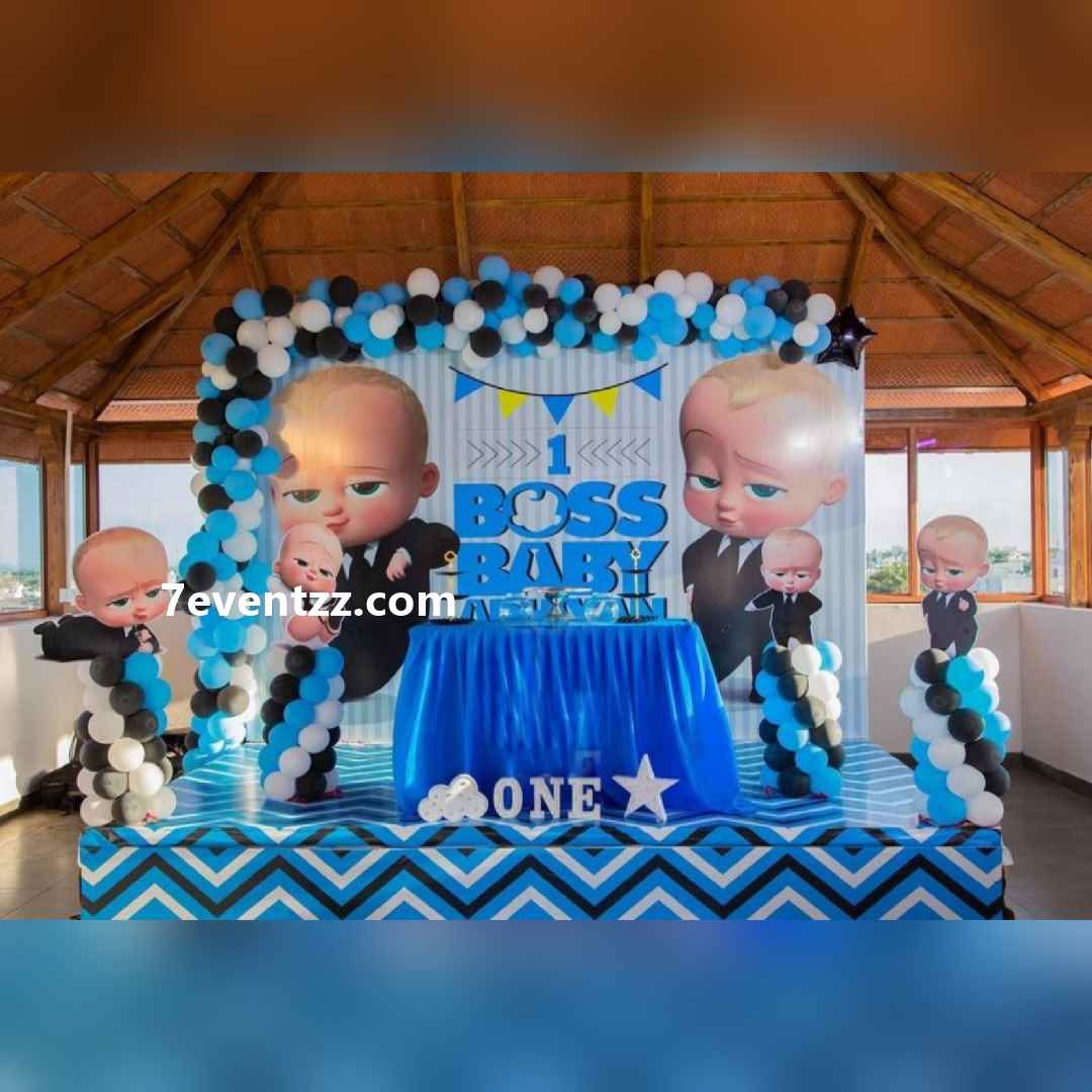 Boss Baby Theme Stage Decoration