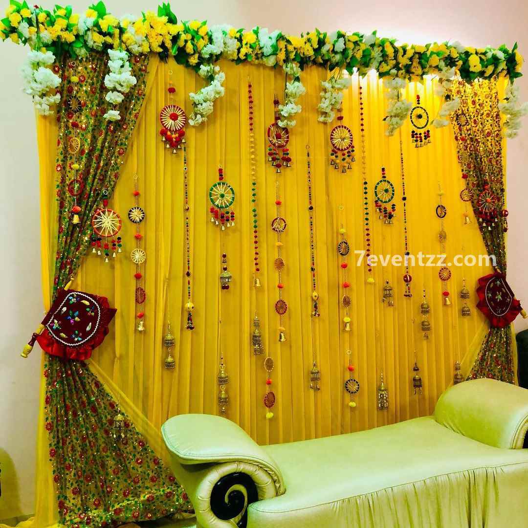 Elegant Mehndi Decoration