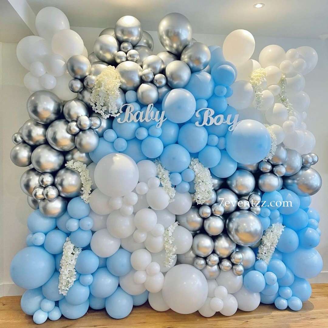 Baby Shower Balloon Wall
