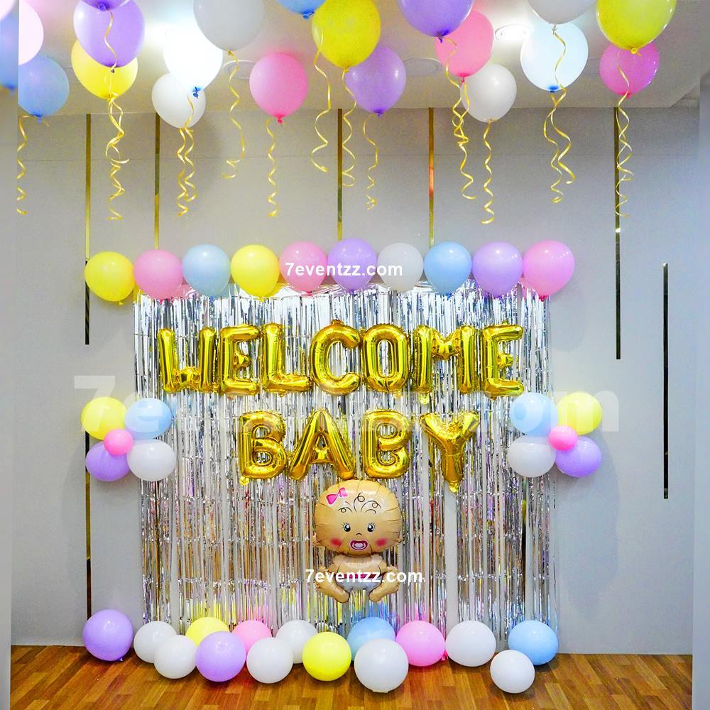 Multicolor Welcome Arch