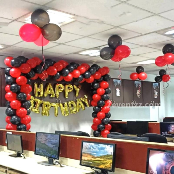 Birthday Decoration in Office